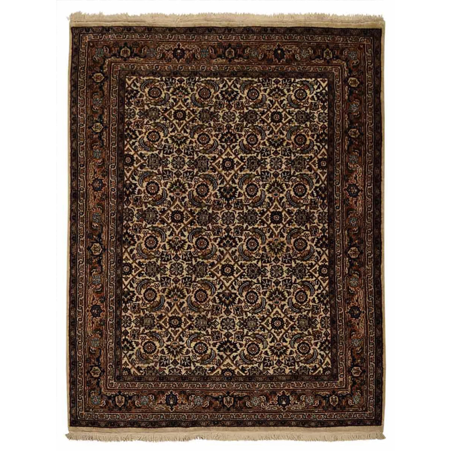 Rugsotic Carpets Hand Knotted Nir Wool Area Rug