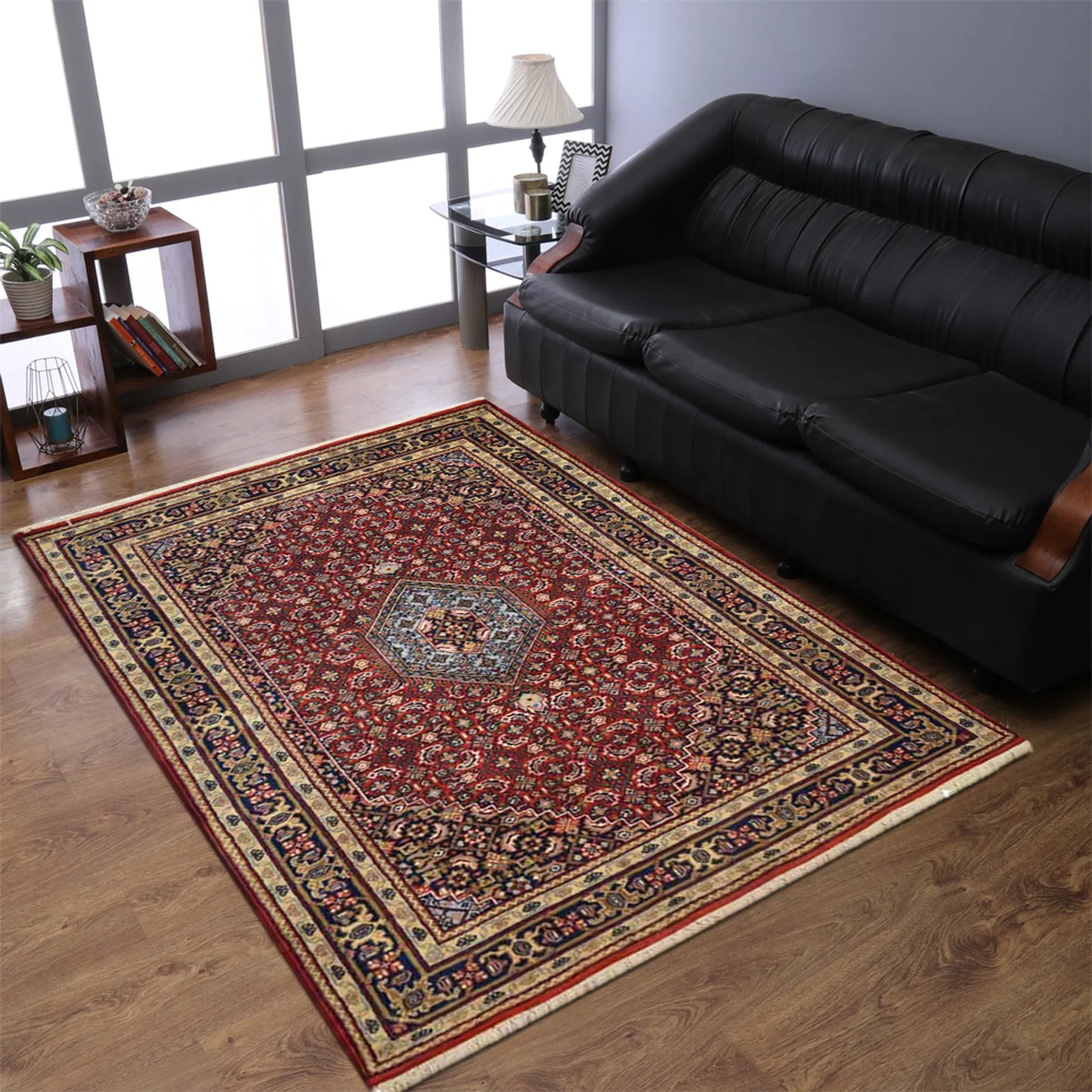 Rugsotic Carpets Hand Knotted Nir Wool Area Rug