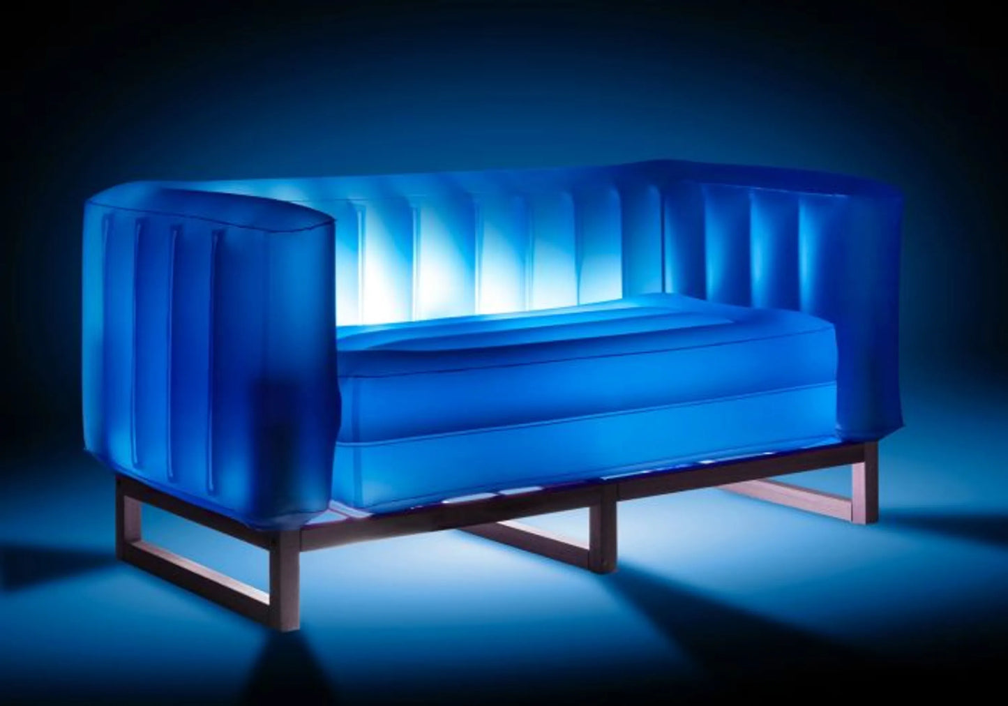 YOMI SOFA EKO WITH LIGHTING ALUMINIUM Frame