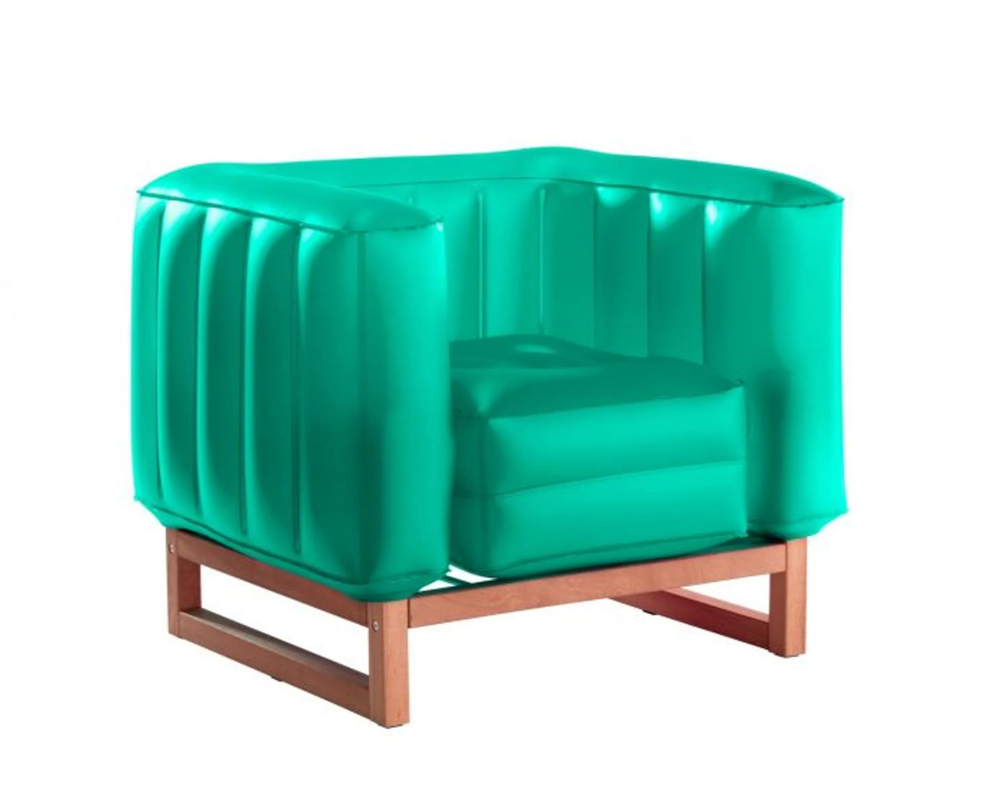 YOMI ARMCHAIR EKO WITH LIGHTING WOOD Frame