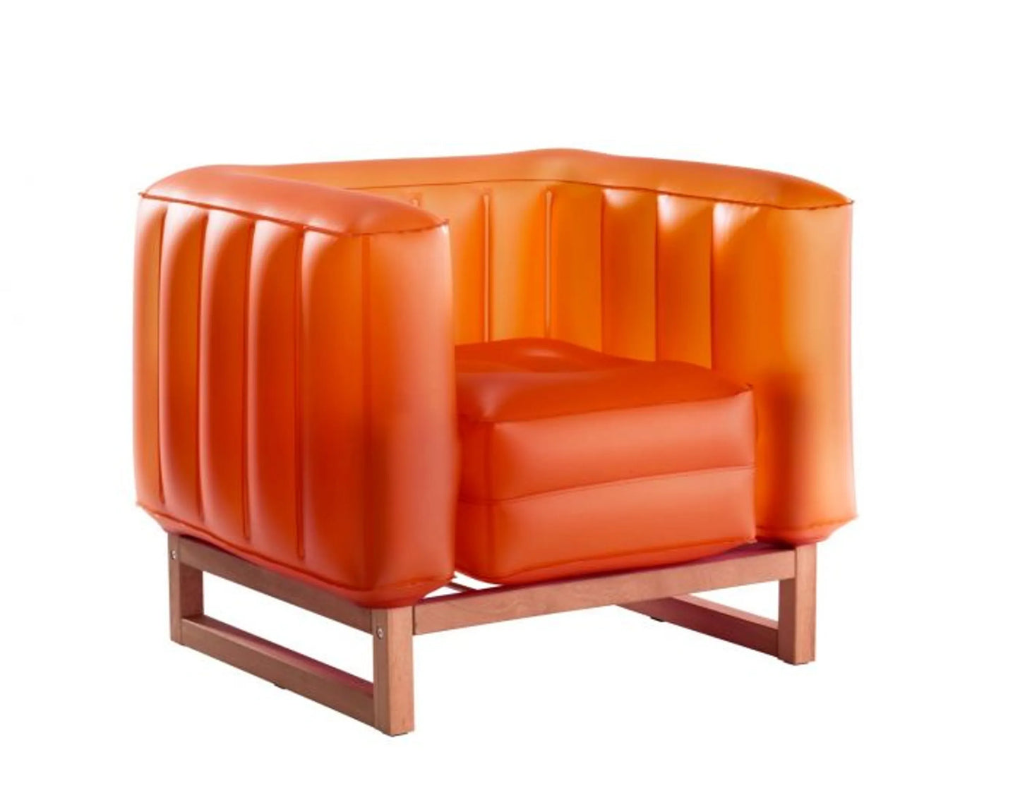 YOMI ARMCHAIR EKO WITH LIGHTING WOOD Frame