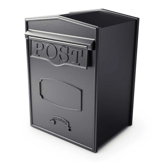 Bloomsbury rear retrieval mailbox (Black color)